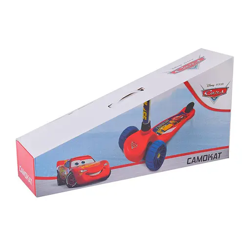 Самокат дитячий 3-х колісний "Cars" LS2214 - фото 2