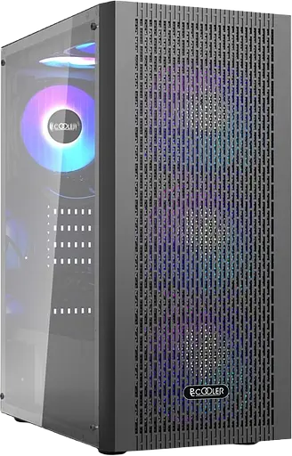 Корпус PcCooler DIAMOND MA100 MESH ARGB Black