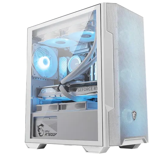 Корпус MSI MAG Forge M100R ARGB White - фото 3