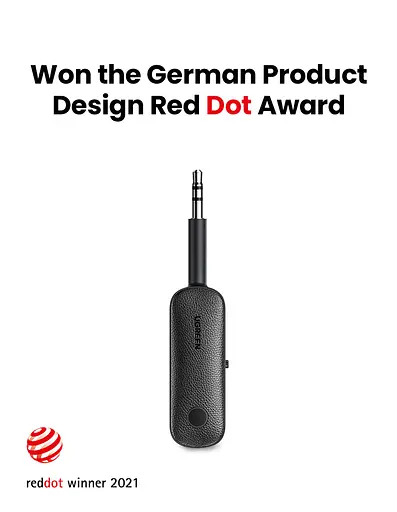 Беспроводной ресивер-трансмиттер Ugreen CM403. 3,5 мм Bluetooth 5.0 - фото 4