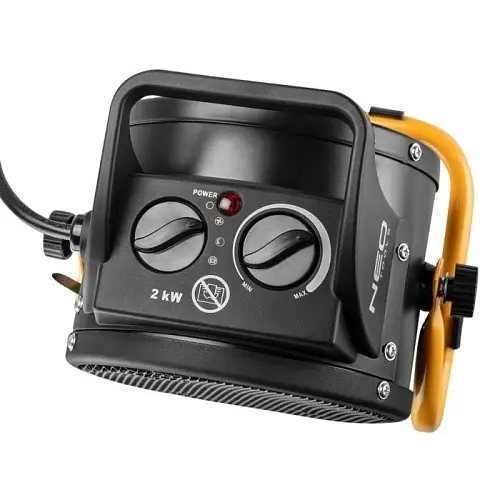 Обігрівач теплова гармата Neo Tools 90-062, Black, 2 кВт - фото 3