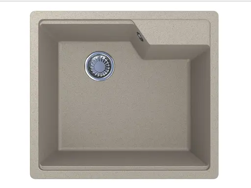 Кухонная мойка Miraggio Lisa 497x557 sand 0002241, Sand - фото 4