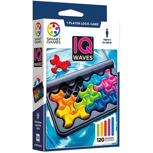 Настольная игра Smart IQ Волны (IQ Waves) (англ.) + QR-код на укр. правила (SG492) - фото 1