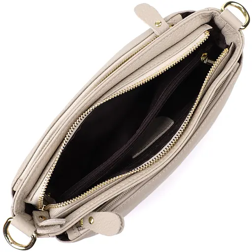 Женская сумка Vintage из натуральной кожи с жестким основанием 27х16х11 см sum0027559 - фото 7