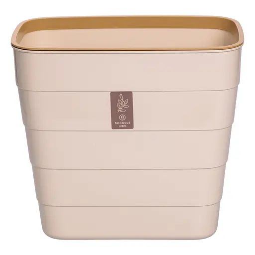 Корзина для мусора подвесная 6 л, бежевый Yiwu HP-45-18BE