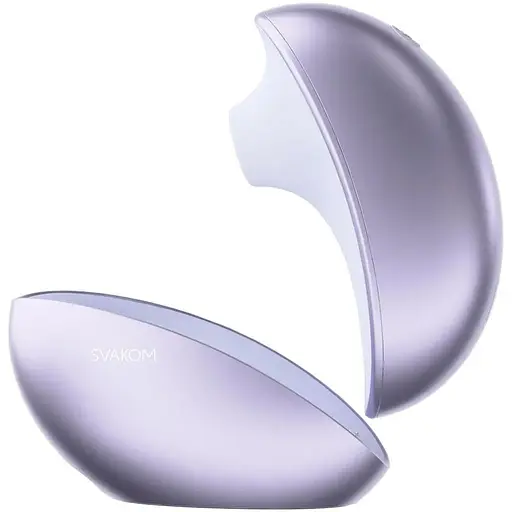 Вакуумный клиторальный стимулятор Svakom Pulse Galaxie Metal Lilac - фото 3