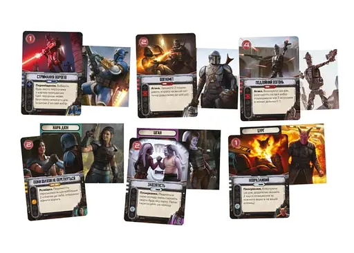 Настільна гра Geekach Games Зоряні війни: Мандалорець - Пригоди (Star Wars: The Mandalorian Adventures) (укр.) (GKCH211ml) - фото 6