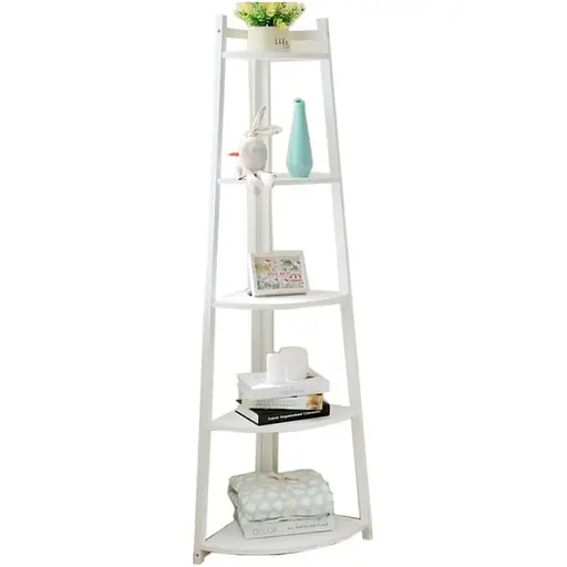 Этажерка Chomik Woody угловой белый - фото 7