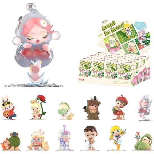 Игрушка-сюрприз Pop Mart Hand in Hand с коллекционной фигуркой (HIHS-01) - фото 6