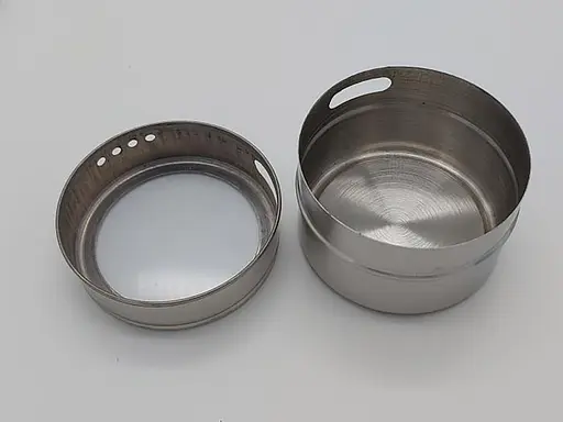 Набор емкостей для специй и приправ с магнитной подставкой, 2 кухонные баночки по 100 мл, Kitchen Master 87439 - фото 4