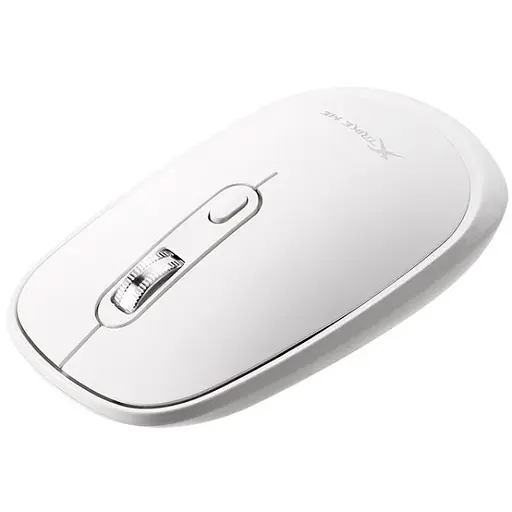 Мишка XTRIKE ME GW-119, бездротова Bluetooth+2.4G, 1600dpi., 4кн., Silent, біла