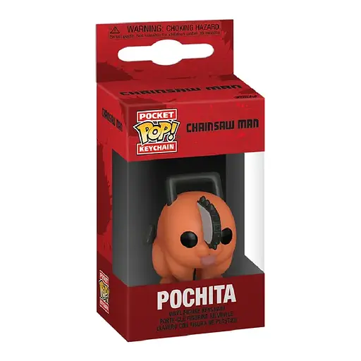 Коллекционная  фигурка   брелок Funko Pop Человек-бензопила Почита Chainsaw Man Pochita 4 см FP CM PC K1682 - фото 3