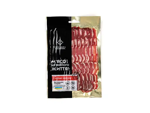 Нарезка мясная ТМ "Галицька Свіжина", “Домино” с/у, г/г, 100 г