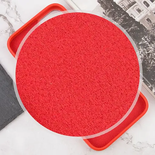 Чохол Epik TPU+Glass Sapphire Midnight Open Camera with MagSafe для Apple iPhone 15 Plus 6.7 Червоний/Red - фото 3