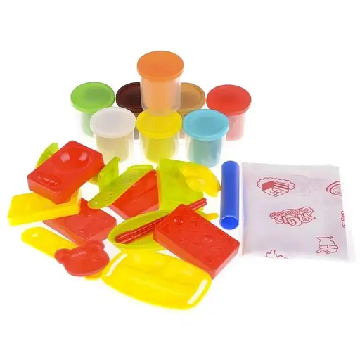 Набор для лепки с формочками Ланч IE507