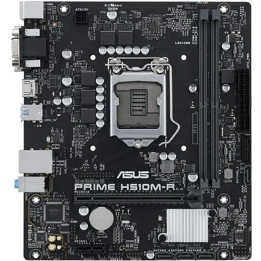 Материнская плата ASUS PRIME H510M-R R2.0-SI (PRIME H510M-R R2.0-SI) (Socket 1200, Intel H510, Micro-ATX) - фото 1