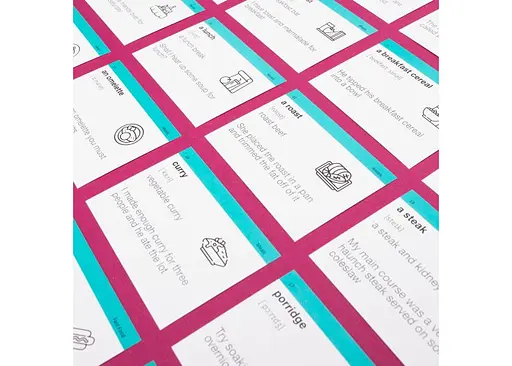 Настольная игра English Student Карточки для изучения английского языка English Student Food and Drinks (укр.) (591225967) - фото 3