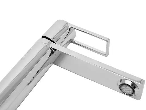 Змішувач для умивальника Rea Flip високий хром REA-B2006 Хром - фото 5