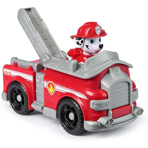 Игровой набор Paw Patrol базовый спасательный автомобиль с водителем Маршал (SM97237/6071209) - фото 3