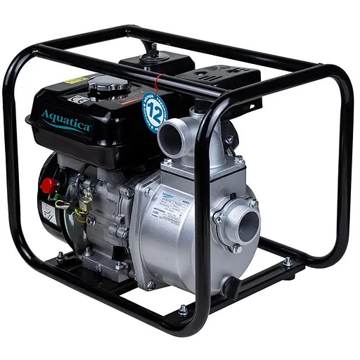 Мотопомпа бензиновая Aquatica AQ20CX (772531) - фото 1