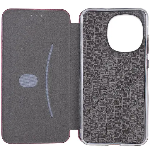 Шкіряний чохол-книжка Classy для TECNO Sark Go 1 (KL4) / Sark Go 2025 Бордовий - фото 3