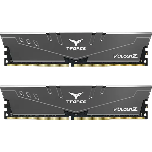 Оперативна пам'ять Team 16GB (2x8GB) DDR4 3200MHz Vulcan Z Gray (TLZGD416G3600HC18JDC01)