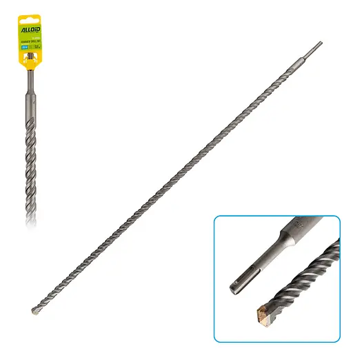 Бур по бетону Alloid Building Tools SDS-plus S4 20x1000 мм (FH-201000) - фото 1