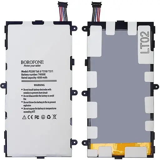 Акумулятор Borofone T4000E до Samsung P3200 Tab 3/ T210/ T211