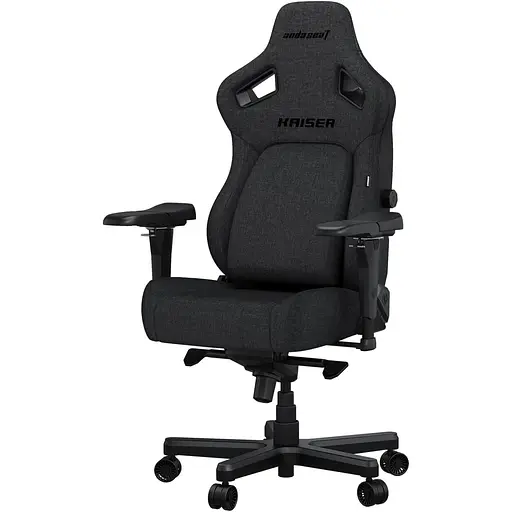 Игровое кресло Anda Seat Kaiser 4 Dark Grey Fabric Size XL (AD12YDDC-XLL-20-GB-CF) - фото 5