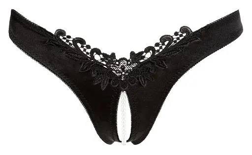 Трусики Cottelli Collection Lingerie L чорний - фото 6