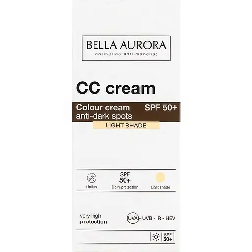 Крем Bella Aurora CC от пигментных пятен SPF50, 30 мл - фото 1