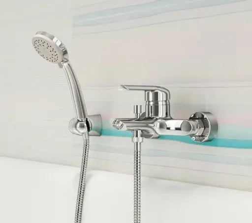 Смеситель для ванны и душа Cersanit Avedo S951-014 однорычажный Хром 30412 - фото 4