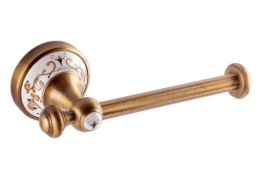 Тримач для туалетного паперу Kugu Medusa 712A Бронза - фото 3