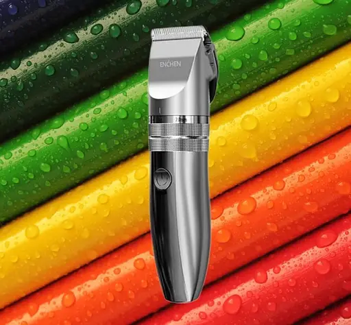 Машинка для стрижки Enchen Hunter серебристая - фото 6