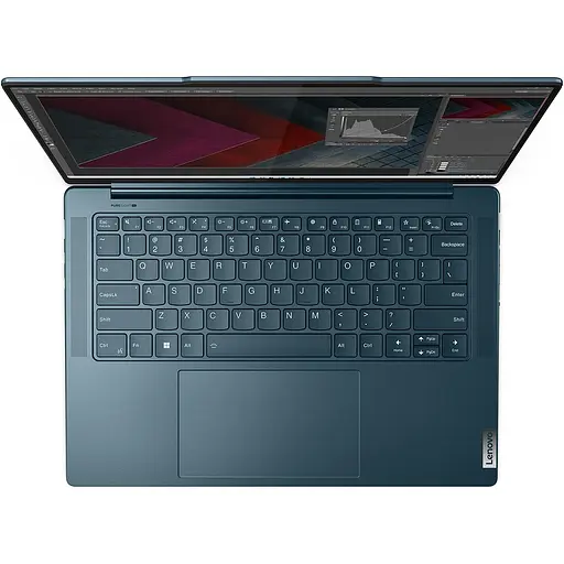Ноутбук Lenovo Yoga Pro 7 14IRH8, (82Y70054RM), Intel Core i5-13500H до 4,7 ГГц, 14,5" 2.5K 90Hz, 32 ГБ, SSD 1 ТБ, графіка Intel Iris Xe, Windows 11 Home, Ti - фото 4