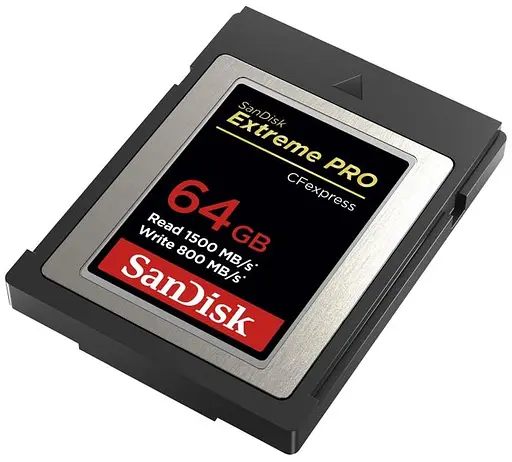 Карта памяти Sandisk 64GB CFexpress Card Type B Extreme PRO (SDCFE-064G-GN4NN) - фото 2