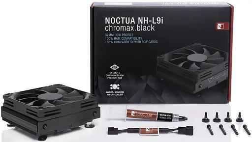 Кулер для процесора Noctua NH-L9i Chromax Black (NH-L9i CHROMAX.BLACK) - фото 6