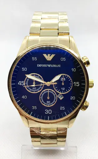 Наручний годинник чоловічий No Brand Emporio Armani Золотистий (IBW680YB) - фото 2