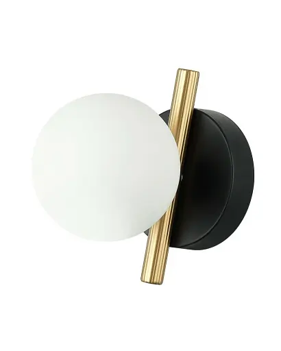 Бра, настінний світильник Italux WL-5622-1-BK-W Reverso G9 1x25W IP20 Bl - фото 1