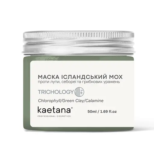 Маска Исландский Мох против перхоти и себореи Kaetana 50 мл - фото 1