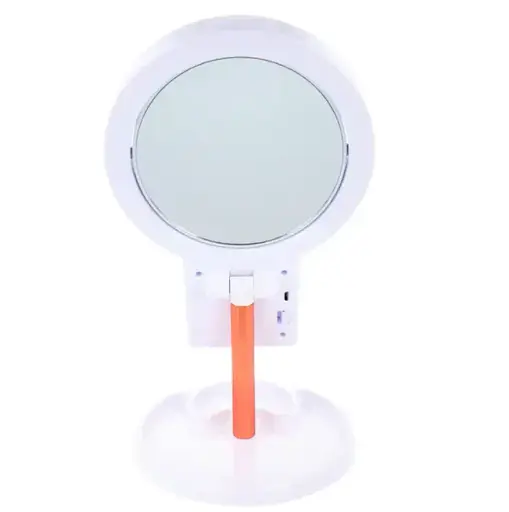 Дзеркало косметичне настільне із підставкою для телефона  LED підсвіткою Bailong BL-JG-003 - фото 3