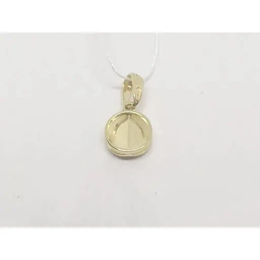 Золота підвіска Столична Ювелірна Фабрика з фіанітом. 441061Ж - фото 2