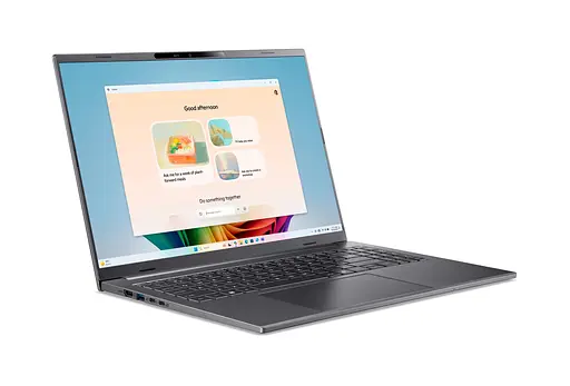 Ноутбук Acer Aspire 16 A16-11M 16" WUXGA IPS Quallcomm X X1-26-100 32GB F1TB UMA Win11 сірий - фото 3