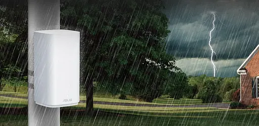 Система WiFi-Mesh Asus ZenWiFi BD4 Outdoor BE3600, 2x2,5GE WAN/LAN, 1 мод, белый - фото 3