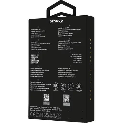 Захисне скло на камеру Proove Achilles для Apple iPhone 17 Pro/17 Pro Max Orange (CPPAIP17PM30) [156970] - фото 2