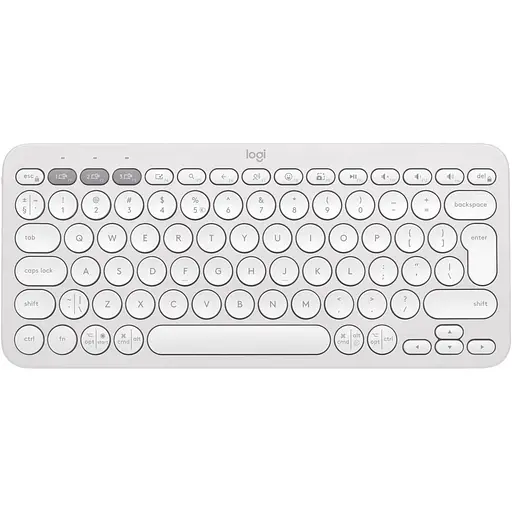 Клавіатура Logitech Pebble Keys 2 K380s White (920-011852) - фото 1