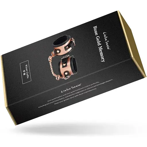 Наручники Liebe Seele Rose Gold Memory Wrist Cuff - фото 10