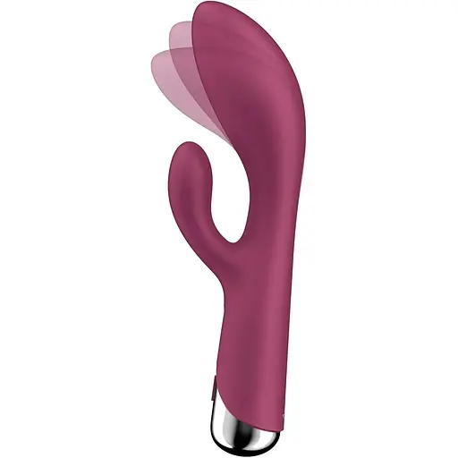 Вібратор-кролик Satisfyer Spinning Rabbit 1 Red - фото 2