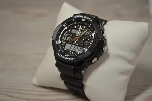 Дитячий спортивний наручний годинник Skmei 1060 s-shock Чорний - фото 8