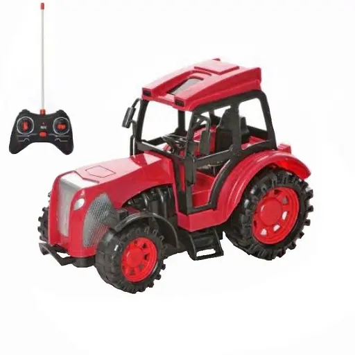 Дитячий радіокерований трактор. Іграшковий яскравий трактор Червоний - фото 2
